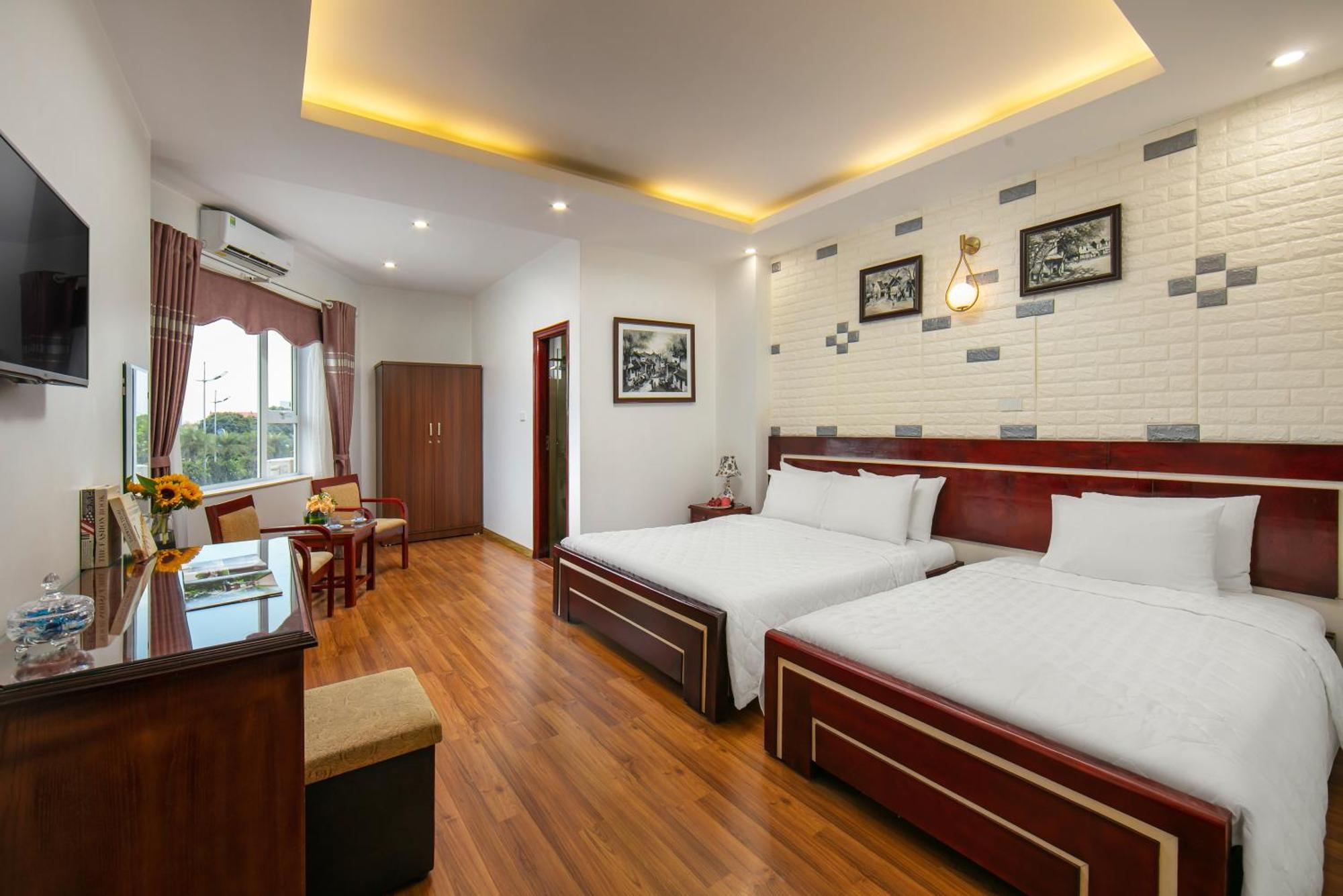 New Airport Noi Bai Hotel Hanoi Bagian luar foto